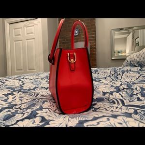 Cute little red shoulder/crossbody bag from Target. Never worn.